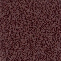 Miyuki delica beads 15/0 - Matted opaque espresso DBS-1910